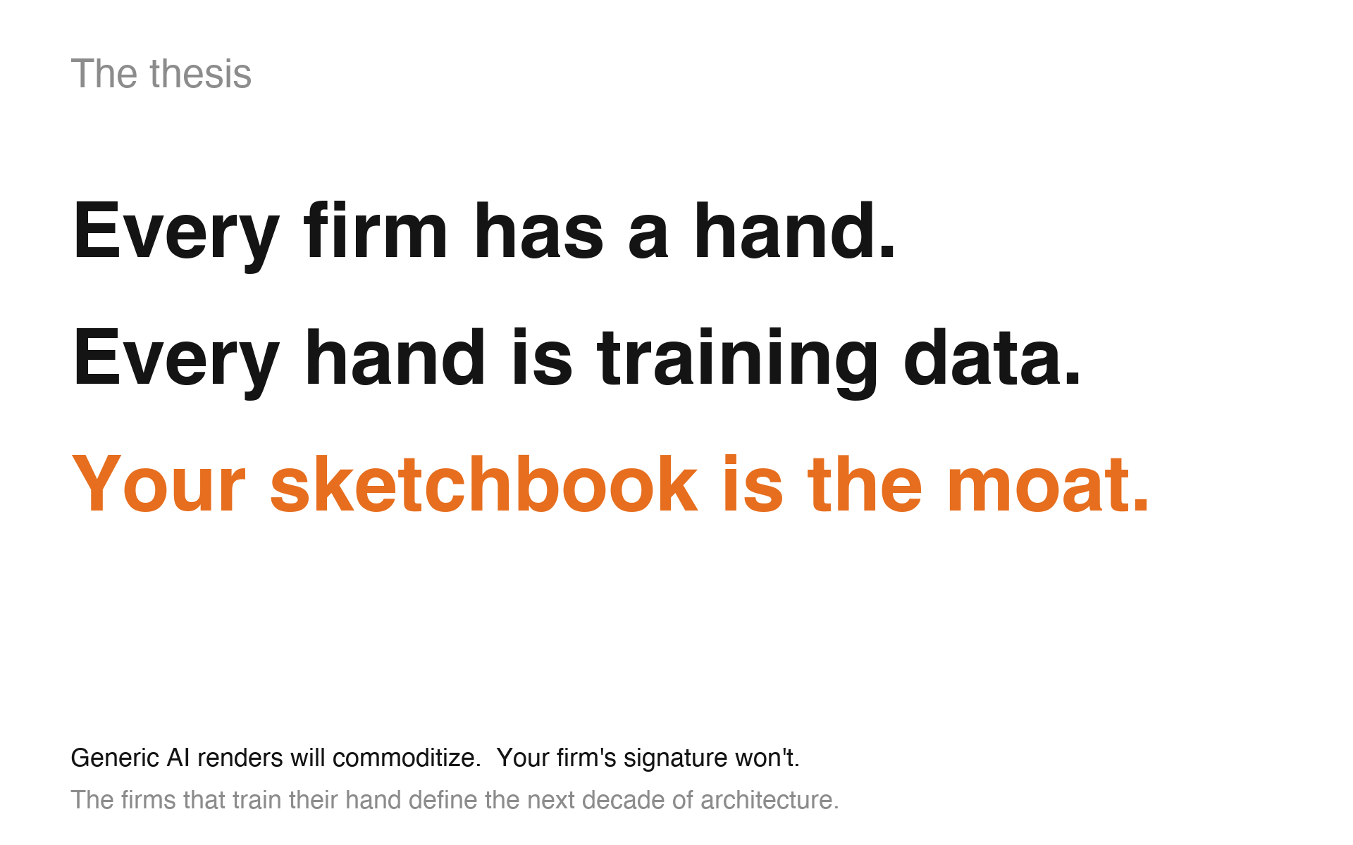 Slide 2: Thesis