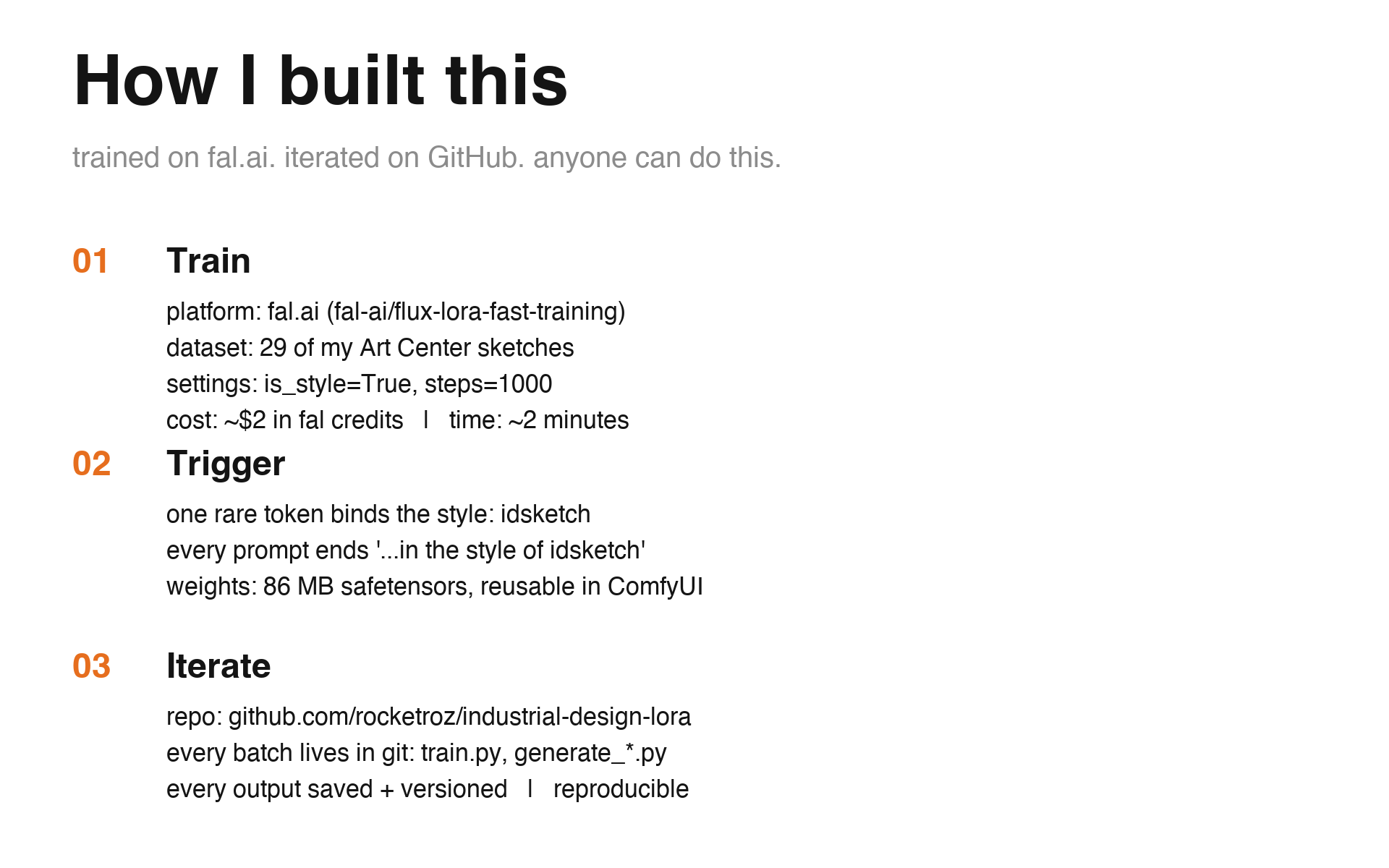 Slide 6: How it was built